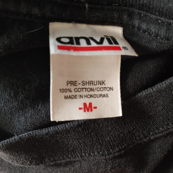 AC/DC Black Ice Tour 2008 2009 Concert Worn Shirt Size Medium - Picture 3 of 4